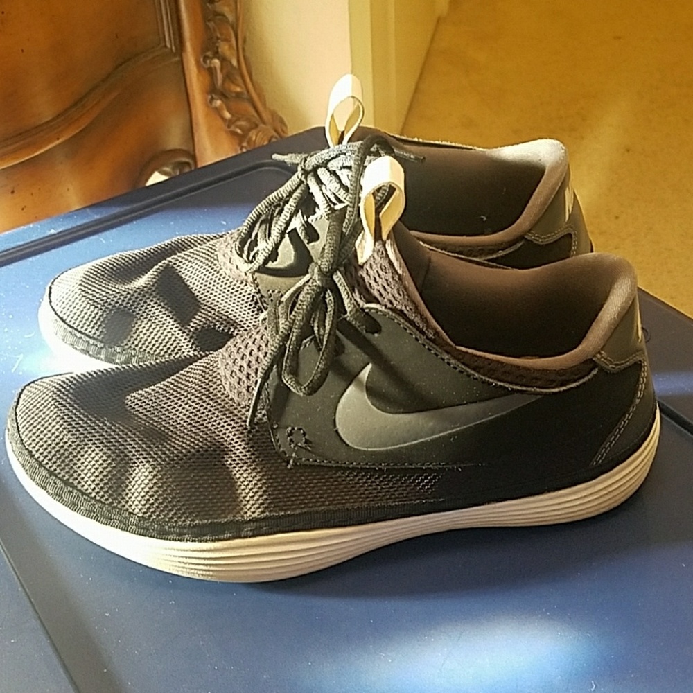 Nike black shoes
